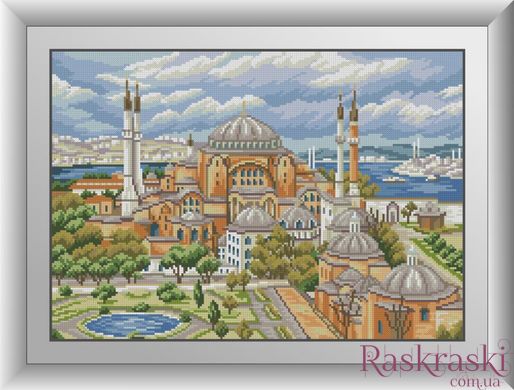 Картина из страз Ханский дворец. Стамбул Dream Art (DA-30993, Без подрамника) фото интернет-магазина Raskraski.com.ua