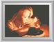 Алмазна мозаїка Дівчинка зі свічкою Dream Art (DA-30233) — фото комплектації набору