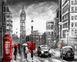 Картина раскраска Дождливый Лондон (BRM34234) — фото комплектации набора
