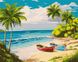 Раскраска для взрослых Прекрасный остров ©art_selena_ua (KH2785) Идейка — фото комплектации набора
