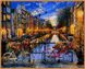 Картина по номерам Вечерний Амстердам (NB1148R) Babylon — фото комплектации набора