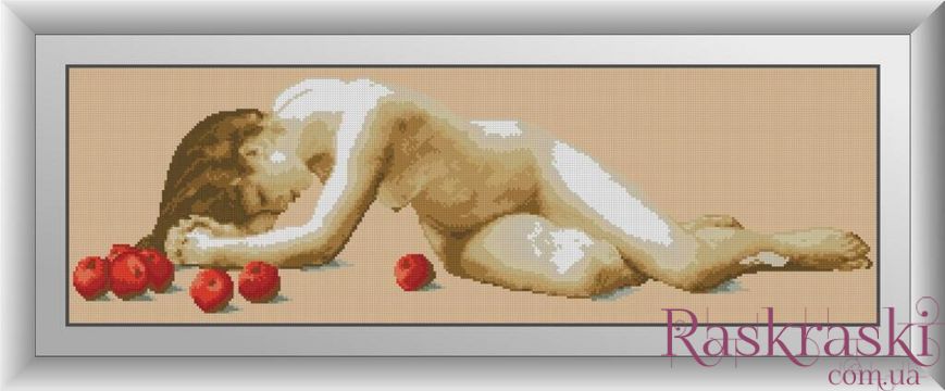 Набір алмазна мозаїка Оголена і яблуки Dream Art (DA-30842) фото інтернет-магазину Raskraski.com.ua