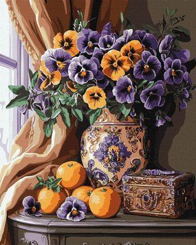 Картини за номерами Розкішні братки &copy;sophiia_іllustrations (KHO3292) Ідейка 40 х 50 см