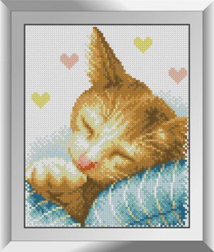Алмазная картина Рыжее счастье Dream Art (DA-31393, Без подрамника) 20 x 25 см фото интернет-магазина Raskraski.com.ua