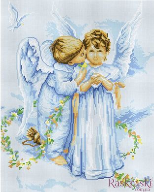 Картина мозаїка Ангелята Алмазна мозаіка (OSF070) фото інтернет-магазину Raskraski.com.ua