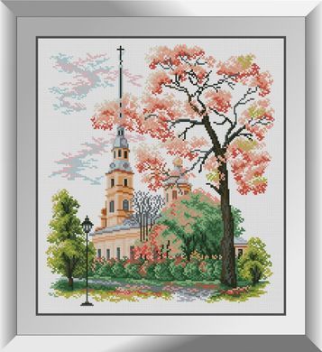Набор алмазной мозаики Петропавловский собор Dream Art (DA-31093, Без подрамника) 42 x 47 см фото интернет-магазина Raskraski.com.ua