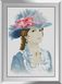 Картина алмазная вышивка Голубая шляпка Dream Art (DA-31343, Без подрамника) — фото комплектации набора
