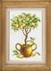 Алмазна вишивка Лимонне дерево (повна зашивання, квадратні камені) Dream Art (DA-30103) — фото комплектації набору