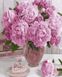 Картина по номерам Розовые пионы с десертом (NIK-N607) — фото комплектации набора