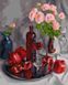 Живопис по номерам Гранатовий натюрморт ©Юлія Томеско (KH5674) Ідейка — фото комплектації набору