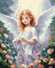 Картина за номерами Ангельська зовнішність ©art_selena_ua (KH5121) Ідейка — фото комплектації набору