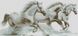 Картина мозаїка Трійка коней (34 х 72 см) Dream Art (DA-31738) — фото комплектації набору