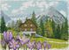 Картина алмазами Крокуси в Альпах (32 х 45 см) Dream Art (DA-31835) — фото комплектації набору