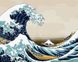 Раскраска по номерам Большая волна в Канагаве (KHO2756) Идейка (Без коробки)