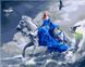 Картина по номерам Девушка на лошади (VP125) Babylon — фото комплектации набора