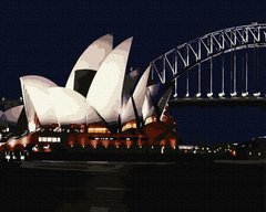Картины по номерам Сиднейский оперный театр (BK-GX7491) (Без коробки)