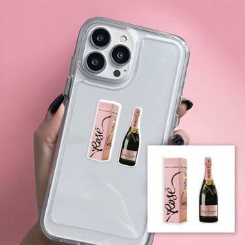 3D-стикер Champagne box