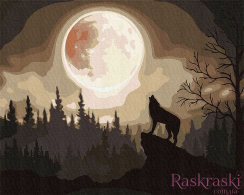 Раскраски по номерам Мистический лес (KH4291) Идейка фото интернет-магазина Raskraski.com.ua