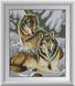 Картина з мозаїки Два вовка Dream Art (DA-30858) — фото комплектації набору