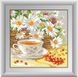 Картина из страз Полуденный чай (полная зашивка, квадратные камни) Dream Art (DA-30277, Без подрамника) — фото комплектации набора