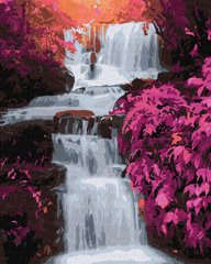 Раскраска по цифрам Тропический водопад (KHO2862) Идейка (Без коробки)
