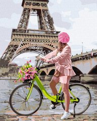Картина по номерам Прогулка по Парижу (KH4823) Идейка фото интернет-магазина Raskraski.com.ua