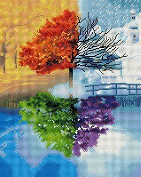 Картина мозаїка Порт року ColorArt (CLR-SP038) 40 х 50 см фото інтернет-магазину Raskraski.com.ua