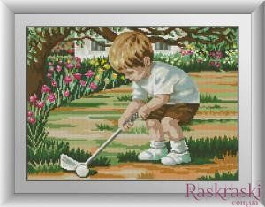 Набор алмазная мозаика Игра в гольф Dream Art (DA-30985, Без подрамника) фото интернет-магазина Raskraski.com.ua