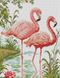 Картина мозаика Фламинго (35 х 44 см) Dream Art (DA-31808, Без подрамника) — фото комплектации набора