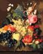 Картины по номерам Корзина с фруктами © Jan van Huysum (KH5663) Идейка — фото комплектации набора