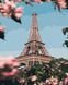 Раскраска по номерам Цветущий Париж (BRM39411) — фото комплектации набора