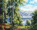 Картины по номерам Тихое озеро (BRM22915) — фото комплектации набора