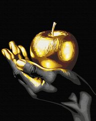Картина по номерам Золотой фрукт (черное полотно) (BSM-BB0011) фото интернет-магазина Raskraski.com.ua
