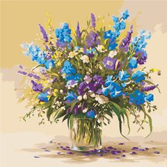 Картина по цифрам Букет польових квітів (AS0945) ArtStory (Без коробки)