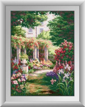 Алмазна картина Таємний сад (квадратні камені, повна зашивання) Dream Art (DA-30401) 38 х 52 см фото інтернет-магазину Raskraski.com.ua