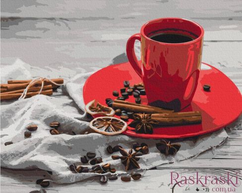 Картина по номерам Кофе с кардамоном (BS52591) (Без коробки)