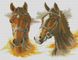 Картина из страз Две лошади (34 х 44 см) Dream Art (DA-31607, Без подрамника) — фото комплектации набора