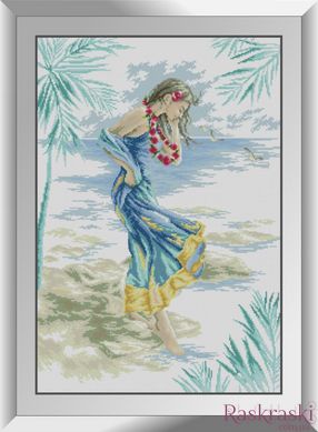 Картина алмазна вишивка На пляжі Dream Art (DA-31196) фото інтернет-магазину Raskraski.com.ua