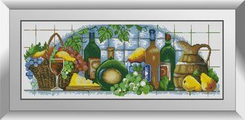Алмазная картина Винный погреб Dream Art (DA-31096, Без подрамника) 30 x 78 см фото интернет-магазина Raskraski.com.ua