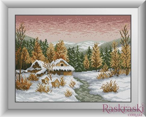 Алмазная вышивка Заморозки Dream Art (DA-30946, Без подрамника) фото интернет-магазина Raskraski.com.ua