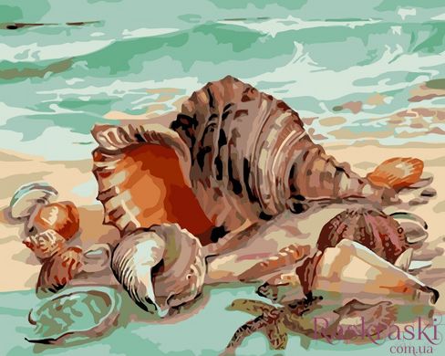 Розмальовки за номерами Дари моря (AS0022) ArtStory фото інтернет-магазину Raskraski.com.ua