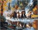 Раскраски по номерам Дикие лошади (VPS130) Babylon — фото комплектации набора