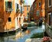 Картина по номерам Венецианский канал (BRM4804) — фото комплектации набора