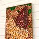 Деревянные картины раскраски Красная тропическая бабочка Wortex Woods (3DP30024)