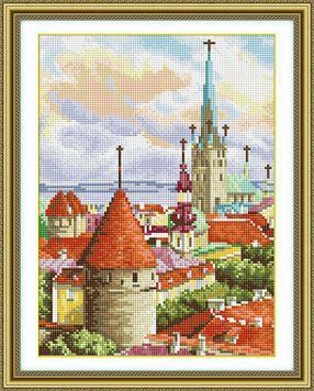 Набір алмазної вишивки З висоти польоту Dream Art (DA-30297) 30 х 41 см фото інтернет-магазину Raskraski.com.ua