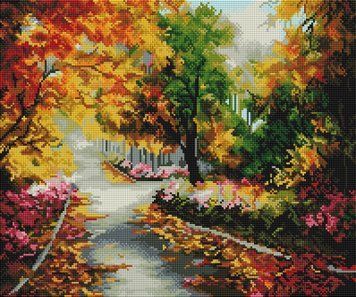 Алмазна живопис Кольорова осінь ColorArt (CLR-SP041) 40 х 50 см фото інтернет-магазину Raskraski.com.ua