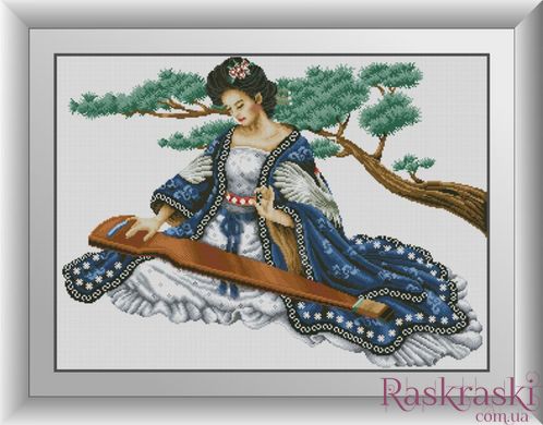 Набор алмазная мозаика Японская мелодия Dream Art (DA-31047, Без подрамника) фото интернет-магазина Raskraski.com.ua