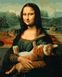 Малювання по номерам Мона Ліза і кіт (VP1315) Babylon — фото комплектації набору
