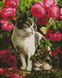 Картина алмазна вишивка Кіт у квітах ArtStory (ASM29) — фото комплектації набору
