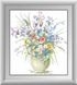 Алмазна мозаїка Польові квіти (квадратні камені, повна зашивання) Dream Art (DA-30403) — фото комплектації набору